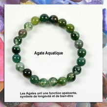 Charger l'image dans la galerie, Bracelet composé de pierres semi-précieuses avec ou sans breloque