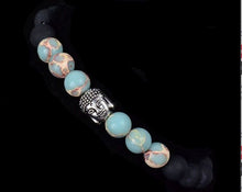 Charger l'image dans la galerie, Bracelet Tibétain en Pierre Naturelle Collection Buddha