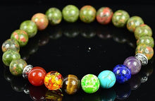 Charger l'image dans la galerie, Bracelet de l'Equilibre 7 Chakras en Pierres naturelles