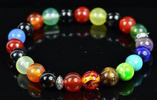 Charger l'image dans la galerie, Bracelet de l'Equilibre 7 Chakras en Pierres naturelles