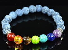 Charger l'image dans la galerie, Bracelet de l'Equilibre 7 Chakras en Pierres naturelles