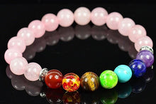 Charger l'image dans la galerie, Bracelet de l'Equilibre 7 Chakras en Pierres naturelles