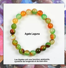 Charger l'image dans la galerie, Bracelet composé de pierres semi-précieuses avec ou sans breloque