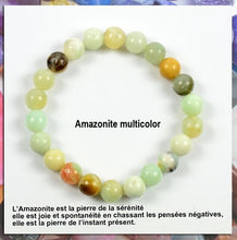 Charger l'image dans la galerie, Bracelet composé de pierres semi-précieuses avec ou sans breloque