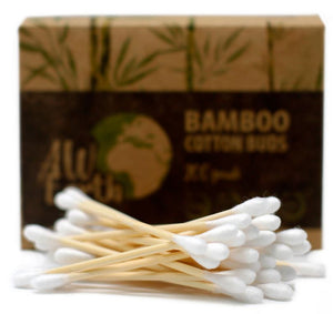 200 coton-tiges en bambou