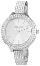 Charger l'image dans la galerie, Montre analogique dame "Excellanc" sertie de zirconium