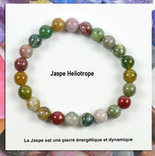 Charger l'image dans la galerie, Bracelet composé de pierres semi-précieuses avec ou sans breloque