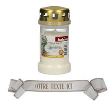 Charger l&#39;image dans la galerie, Coeur mortuaire en fleurs artificielles