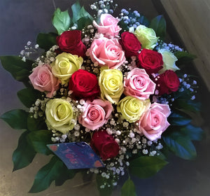 Bouquet de fleurs naturelles : divers modèles de bouquets de ROSES