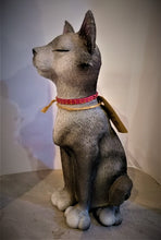 Charger l&#39;image dans la galerie, Décoration : statue en céramique &quot;chat&quot;