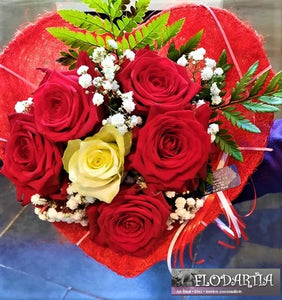 Bouquet de fleurs naturelles : "Tender love"