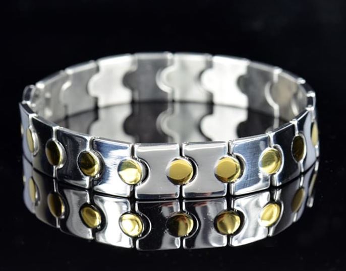 Bracelet gourmette en Acier Inoxydable