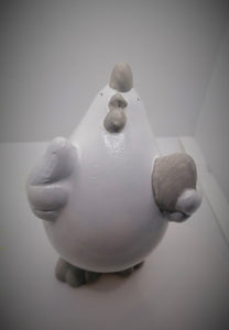 Pâques : Figure Poule en céramique