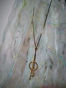 Collier Sautoir réglable 72cm Bijoux new Design Collection Graphika