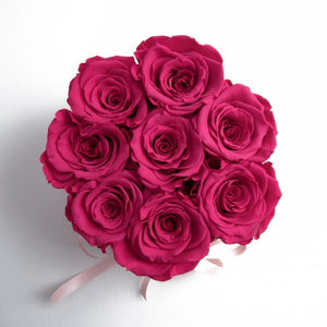 Flowerbox (8 roses éternelles)