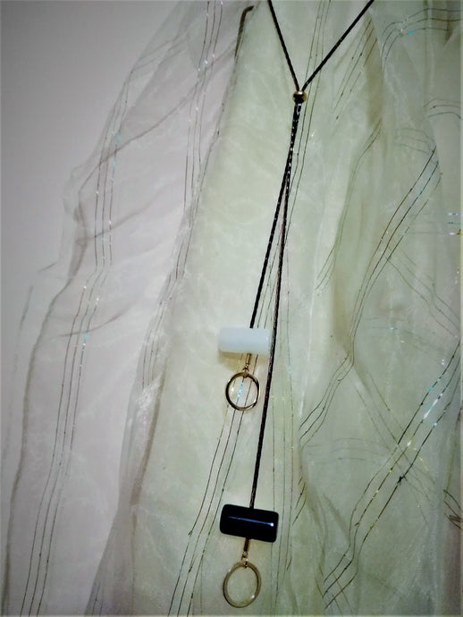 Collier Sautoir reglable Bijoux New Collection Graphika Chic