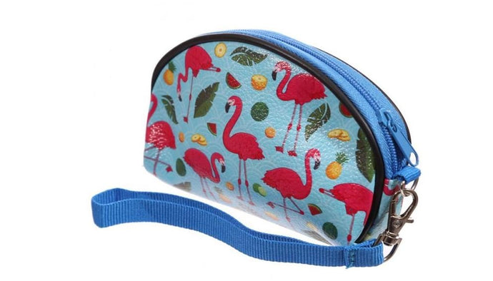 Petite trousse de maquillage Flamants roses - Lauren Billingham
