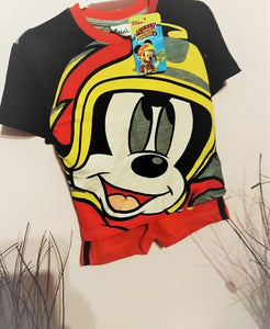 Pyjama short "Mickey Mouse" de la marque "Disney" pour petit garçon