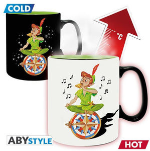 DISNEY - Mug Heat Change - 460 ml - Peter Pan Neverland