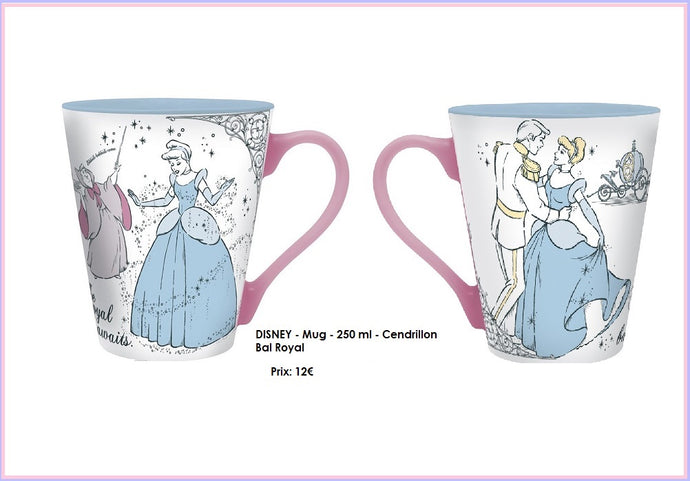 DISNEY - Mug - 250 ml - Cendrillon Bal Royal