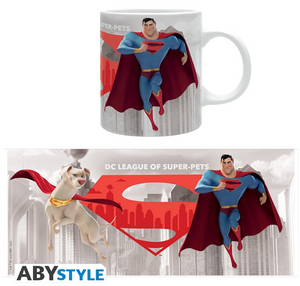 Mug DC COMICS  - 320 ml - Krypto super-chien et Superman