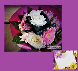 Bouquet de fleurs naturelles : Bouquet "Lady Pinky"