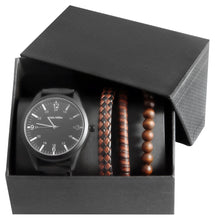 Charger l&#39;image dans la galerie, Box &quot;Alain Miller / Excellanc&quot; composé d&#39;une montre homme et d&#39;un bracelet en simili cuir
