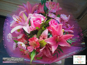 Bouquet de fleurs naturelles : Roselina