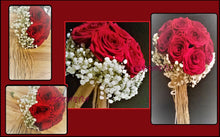Charger l&#39;image dans la galerie, Mariage : bouquet de marié &quot;Red love&quot;
