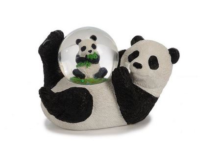 Panda et boule de neige bébé panda