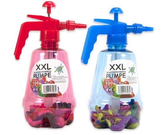 Jouets Waterbomb Pump XXL + 100 ballons gonflables