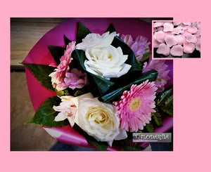 Bouquet de fleurs naturelles : Bouquet "Lady Pinky"